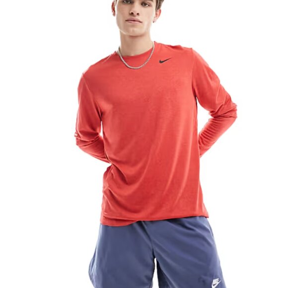 Nike Men's DriFit Reset Legend Long Sleeve Tee Size Large - Picture 1 of 7